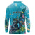 Personalized Scuba Diving Long Sleeve Polo Shirt Explore The Depths Discover Yourself - Wonder Print Shop