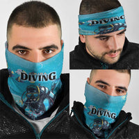 Scuba Diving Neck Gaiter Explore The Depths Discover Yourself LT01