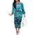 Personalized Scuba Diving Off The Shoulder Long Sleeve Dress Explore The Depths Discover Yourself - Wonder Print Shop