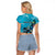 Personalized Scuba Diving Raglan Cropped T Shirt Explore The Depths Discover Yourself - Wonder Print Shop