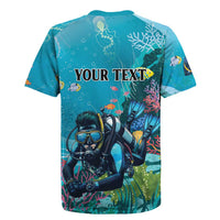 Personalized Scuba Diving Rugby Jersey Explore The Depths Discover Yourself - Wonder Print Shop