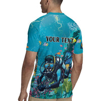 Personalized Scuba Diving Rugby Jersey Explore The Depths Discover Yourself - Wonder Print Shop