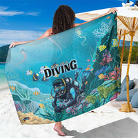 Scuba Diving Sarong Explore The Depths Discover Yourself - Wonder Print Shop