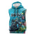 Personalized Scuba Diving Sleeveless Hoodie Explore The Depths Discover Yourself - Wonder Print Shop