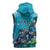 Personalized Scuba Diving Sleeveless Hoodie Explore The Depths Discover Yourself - Wonder Print Shop