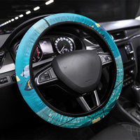 Scuba Diving Steering Wheel Cover Explore The Depths Discover Yourself - Wonder Print Shop