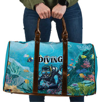 Scuba Diving Travel Bag Explore The Depths Discover Yourself - Wonder Print Shop