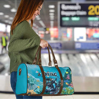 Scuba Diving Travel Bag Explore The Depths Discover Yourself - Wonder Print Shop