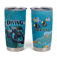 Personalized Scuba Diving Tumbler Cup Explore The Depths Discover Yourself - Wonder Print Shop