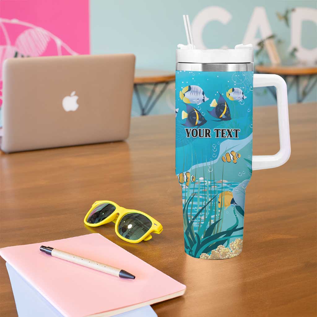 Personalized Scuba Diving Tumbler With Handle Explore The Depths Discover Yourself - Wonder Print Shop