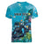 Personalized Scuba Diving Women V-Neck T-Shirt Explore The Depths Discover Yourself - Wonder Print Shop