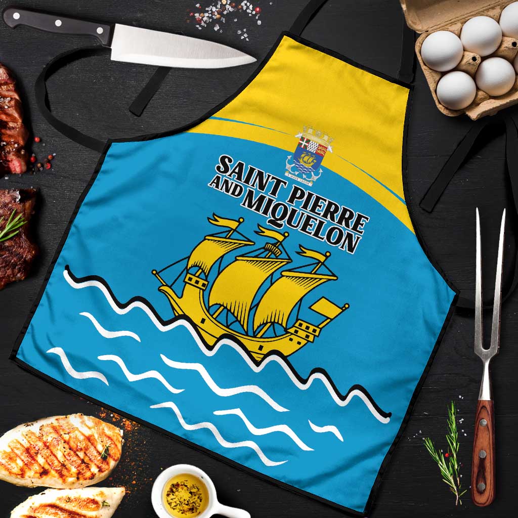 Saint Pierre and Miquelon Apron A Mare Labor - Wonder Print Shop