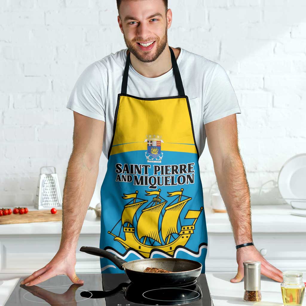 Saint Pierre and Miquelon Apron A Mare Labor - Wonder Print Shop