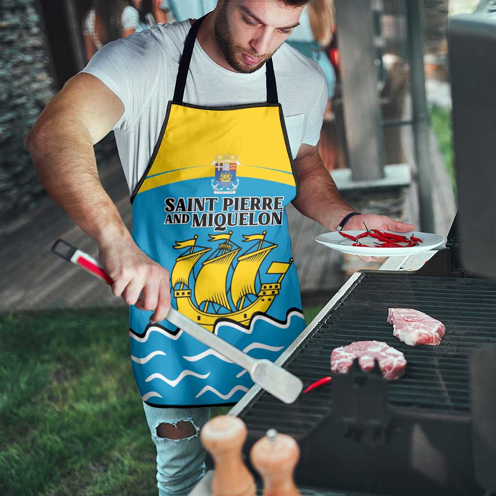 Saint Pierre and Miquelon Apron A Mare Labor - Wonder Print Shop