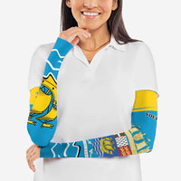 Saint Pierre and Miquelon Arm Sleeves A Mare Labor - Wonder Print Shop