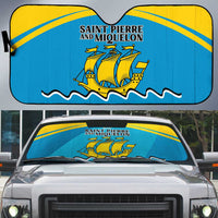 Saint Pierre and Miquelon Auto Sun Shade A Mare Labor - Wonder Print Shop