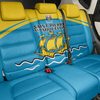 Saint Pierre and Miquelon Back Car Seat Cover A Mare Labor - Wonder Print Shop