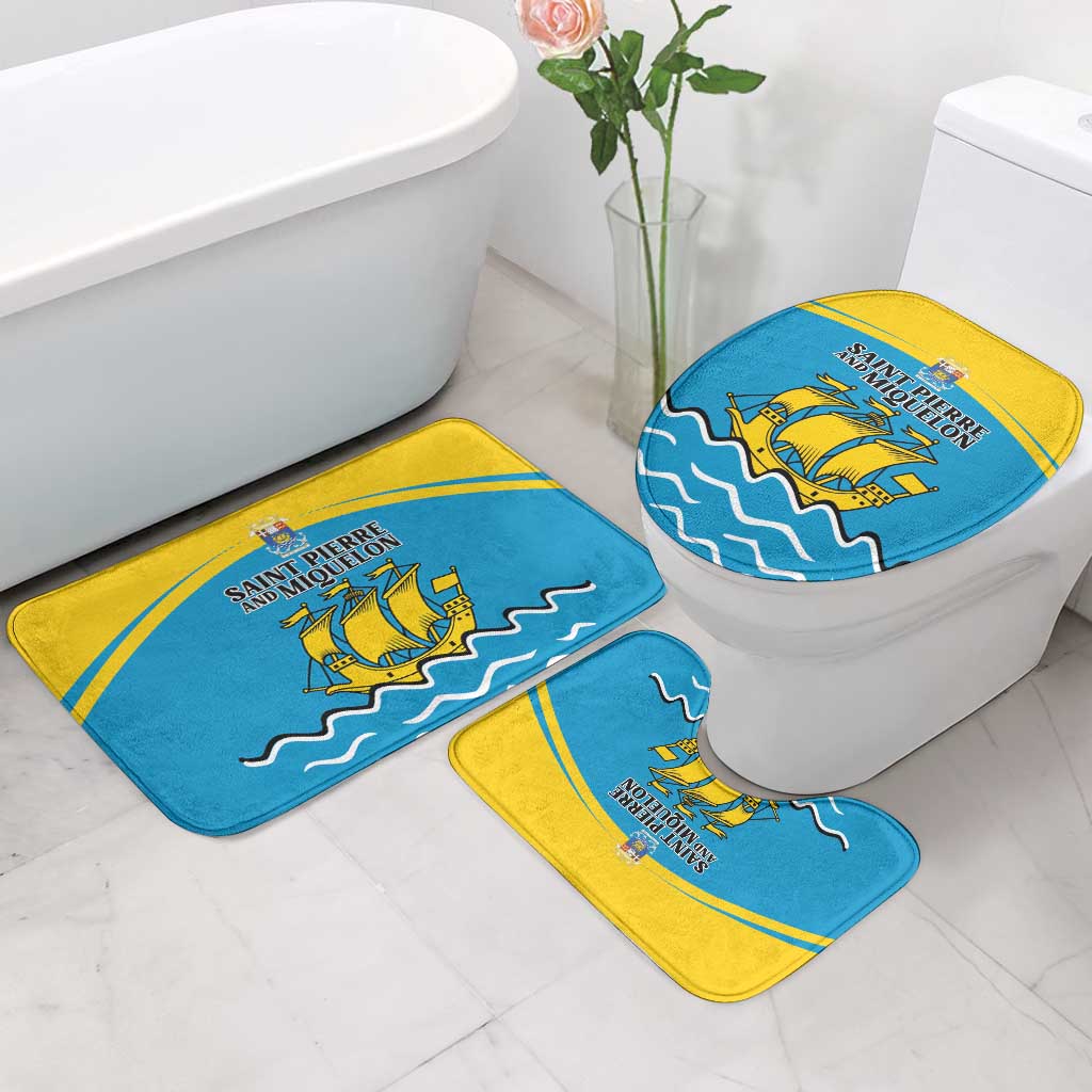 Saint Pierre and Miquelon Bathroom Set A Mare Labor - Wonder Print Shop