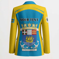 Personalized Saint Pierre and Miquelon Blazer A Mare Labor - Wonder Print Shop