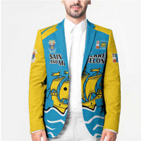 Personalized Saint Pierre and Miquelon Blazer A Mare Labor - Wonder Print Shop