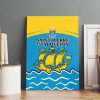 Saint Pierre and Miquelon Canvas Wall Art A Mare Labor - Wonder Print Shop