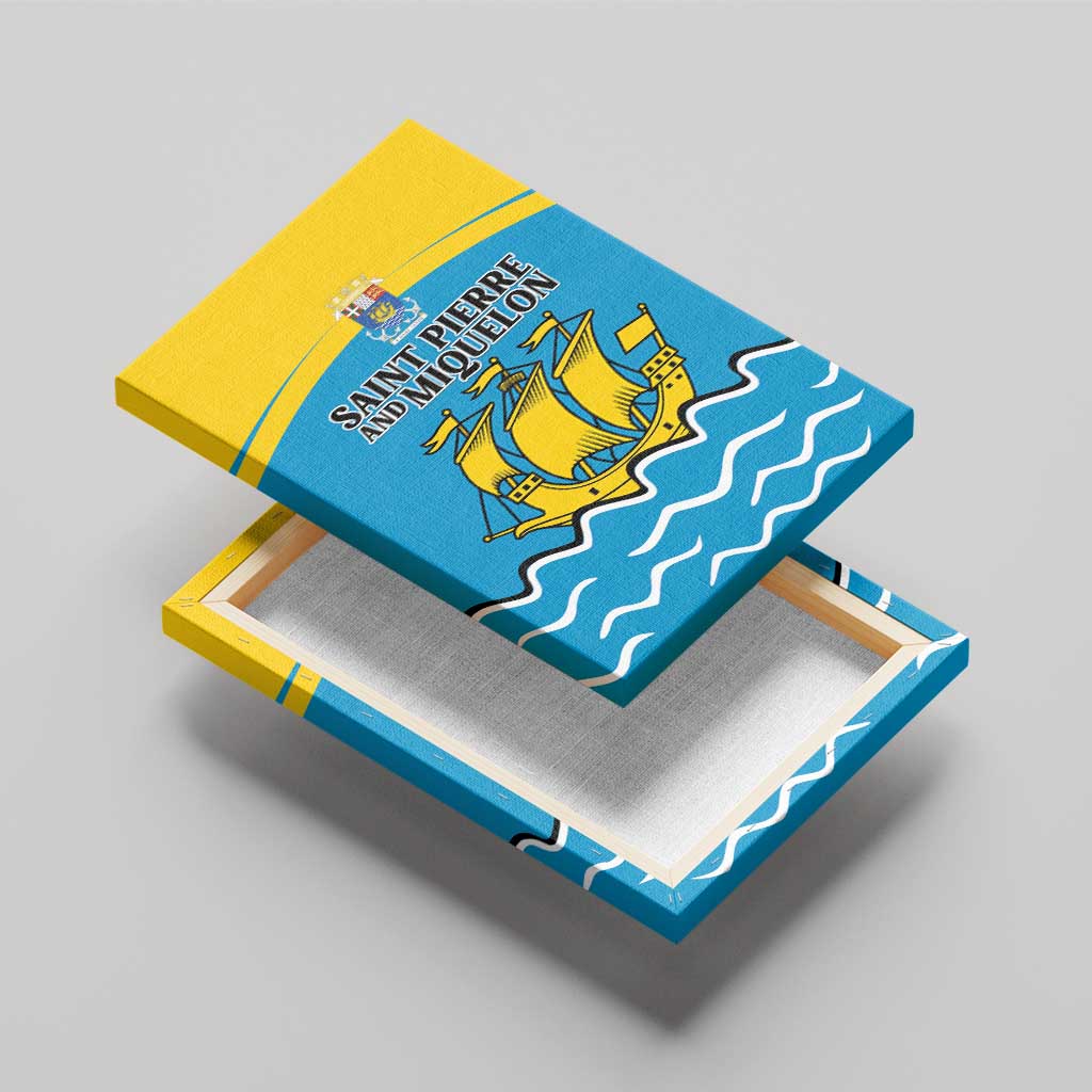 Saint Pierre and Miquelon Canvas Wall Art A Mare Labor - Wonder Print Shop