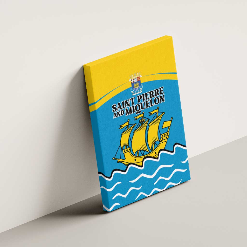 Saint Pierre and Miquelon Canvas Wall Art A Mare Labor - Wonder Print Shop