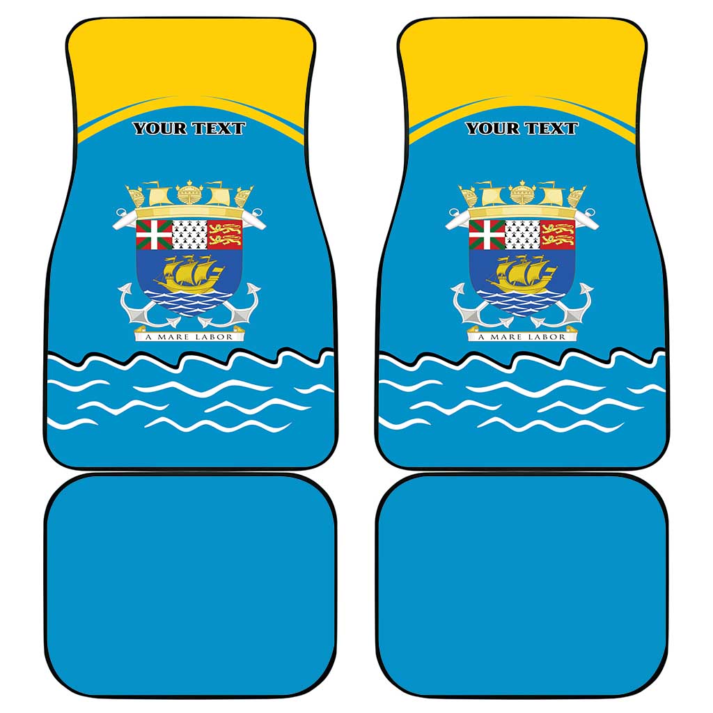Saint Pierre and Miquelon Car Mats A Mare Labor - Wonder Print Shop