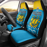 Saint Pierre and Miquelon Car Seat Cover A Mare Labor - Wonder Print Shop