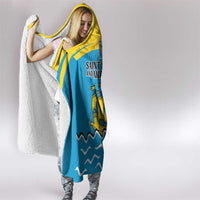 Saint Pierre and Miquelon Hooded Blanket A Mare Labor - Wonder Print Shop