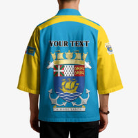 Personalized Saint Pierre and Miquelon Kimono A Mare Labor - Wonder Print Shop