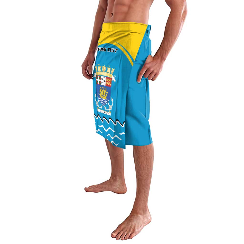 Personalized Saint Pierre and Miquelon Lavalava A Mare Labor - Wonder Print Shop