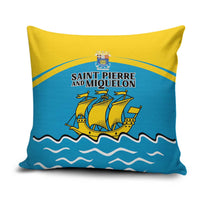 Saint Pierre and Miquelon Pillow Cover A Mare Labor - Wonder Print Shop
