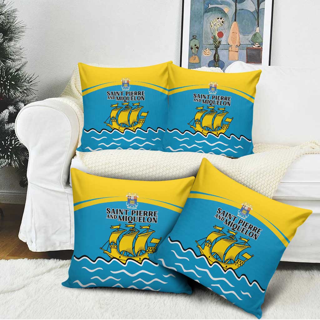 Saint Pierre and Miquelon Pillow Cover A Mare Labor - Wonder Print Shop