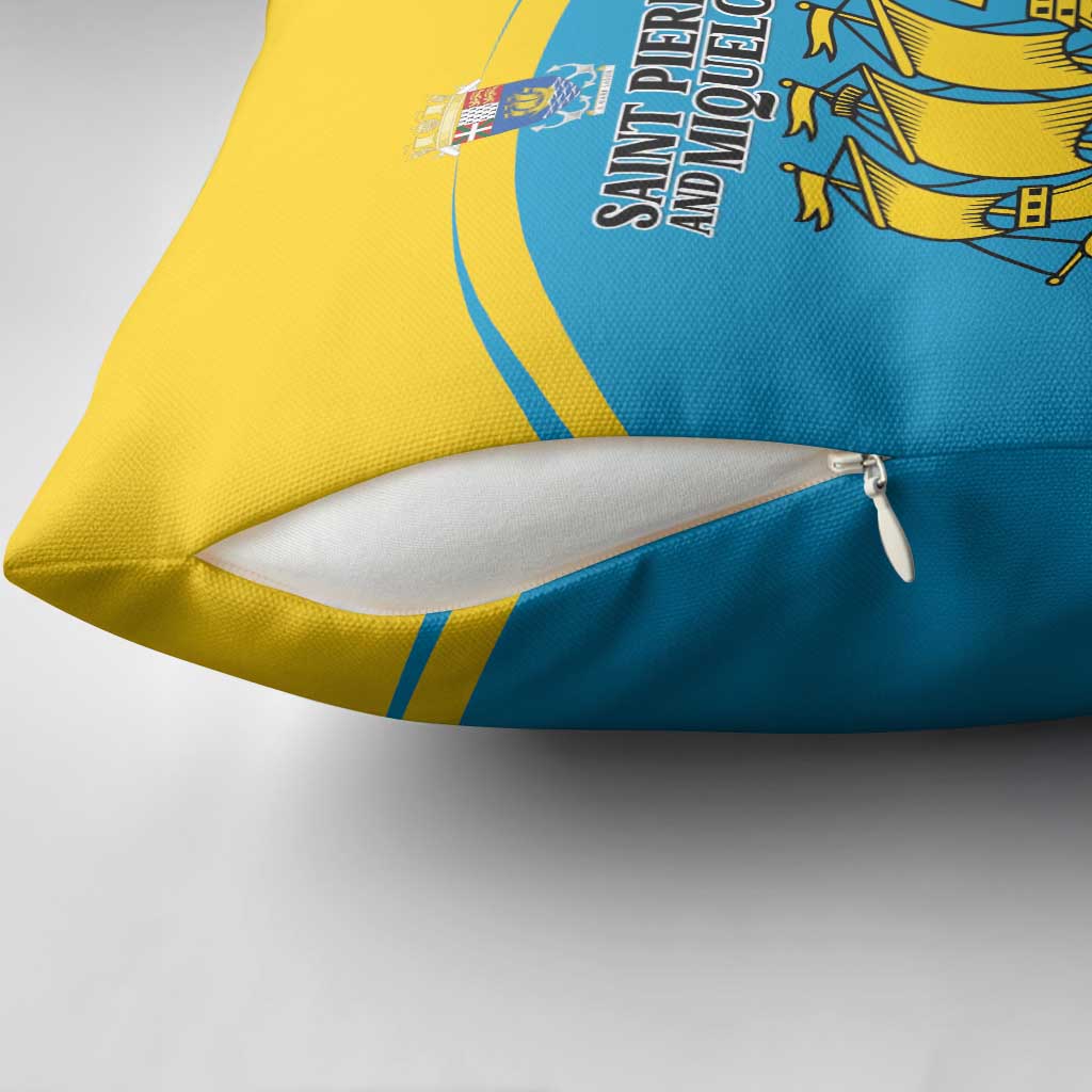 Saint Pierre and Miquelon Pillow Cover A Mare Labor - Wonder Print Shop
