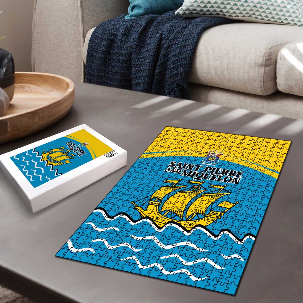 Saint Pierre and Miquelon Puzzle A Mare Labor - Wonder Print Shop