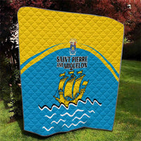 Saint Pierre and Miquelon Quilt A Mare Labor - Wonder Print Shop