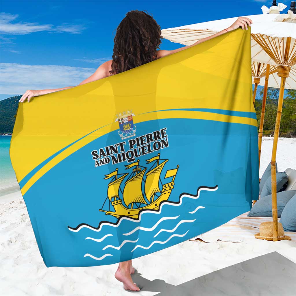 Saint Pierre and Miquelon Sarong A Mare Labor - Wonder Print Shop