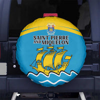 Saint Pierre and Miquelon Spare Tire Cover A Mare Labor - Wonder Print Shop
