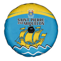 Saint Pierre and Miquelon Spare Tire Cover A Mare Labor - Wonder Print Shop