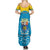 Personalized Saint Pierre and Miquelon Summer Maxi Dress A Mare Labor - Wonder Print Shop