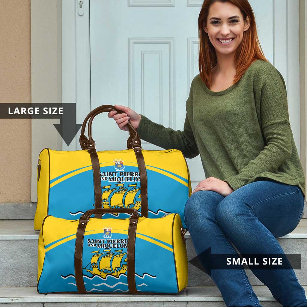 Saint Pierre and Miquelon Travel Bag A Mare Labor - Wonder Print Shop