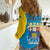 Personalized Saint Pierre and Miquelon Women Casual Shirt A Mare Labor - Wonder Print Shop