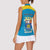 Personalized Saint Pierre and Miquelon Women Sleeveless Polo Shirt A Mare Labor - Wonder Print Shop
