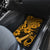 Hawaii Ukulele Car Mats Polynesian Pattern Gold Version - Wonder Print Shop