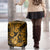 Hawaii Ukulele Luggage Cover Polynesian Pattern Gold Version - Wonder Print Shop