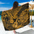 Hawaii Ukulele Sarong Polynesian Pattern Gold Version - Wonder Print Shop
