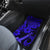 Hawaii Ukulele Car Mats Polynesian Pattern Navy Blue Version - Wonder Print Shop