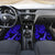 Hawaii Ukulele Car Mats Polynesian Pattern Navy Blue Version - Wonder Print Shop