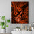 Hawaii Ukulele Canvas Wall Art Polynesian Pattern Orange Version - Wonder Print Shop